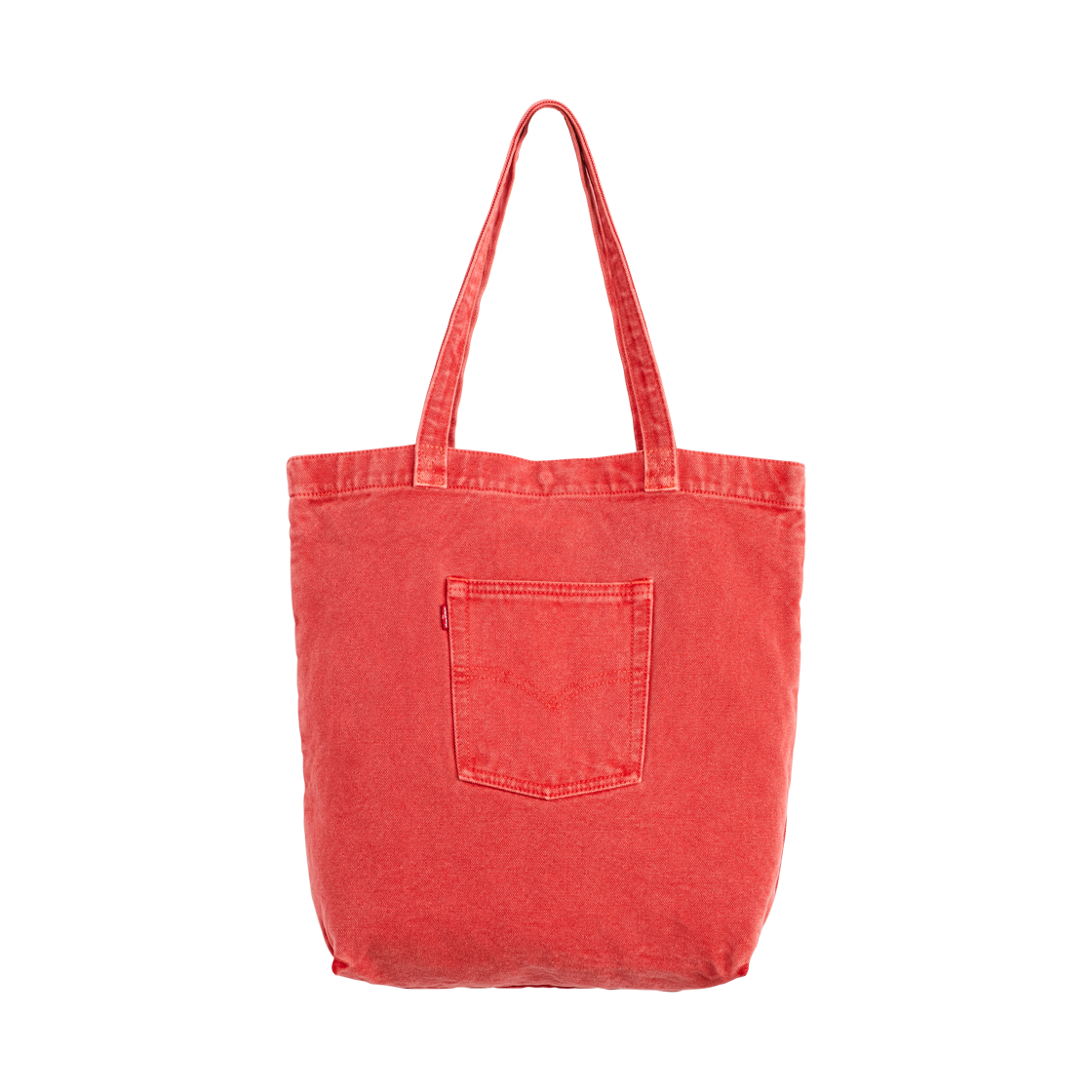 리바이스 백 포켓 토트백 레드(Levi's Back Pocket Totebag Red)