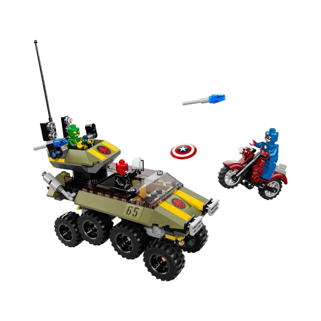 76017 Lego Marvel Super Heroes Captain America vs. Hydra