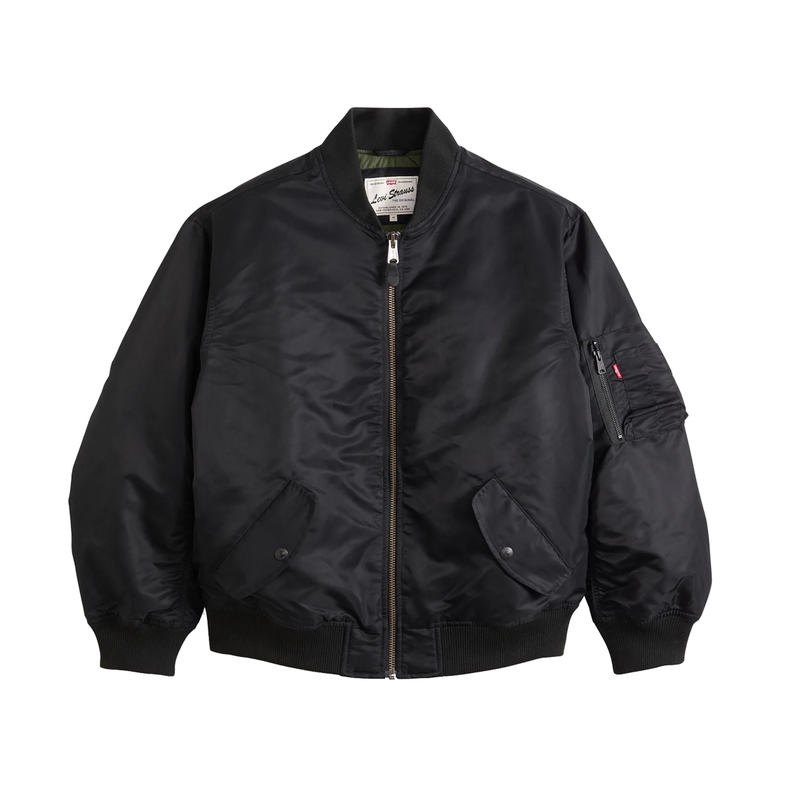 리바이스 MA-1 봄버 자켓 블랙(Levi's MA-1 Bomber Jacket Black)