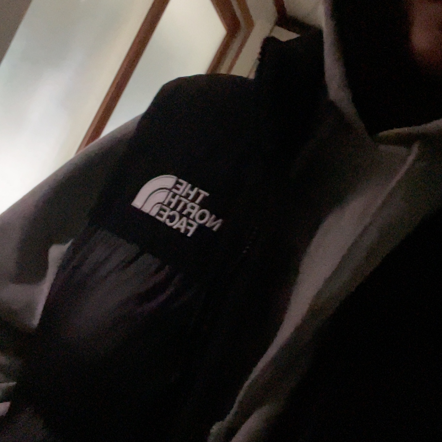 The North Face Nuptse On Ball Vest Black 착용 스타일