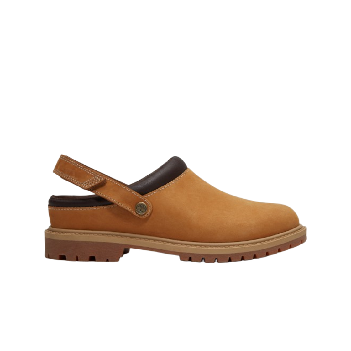 TB0A2PSB7541 (W) Timberland Premium Clog Wheat Brown - Wide