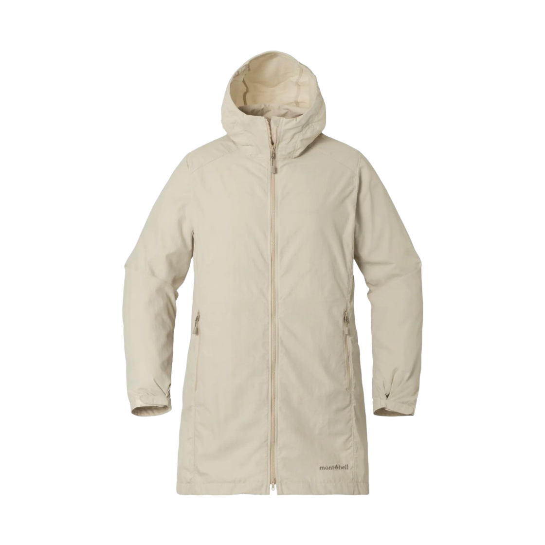 1103342 (W) Montbell O.D. Longline Hooded Jacket Ivory