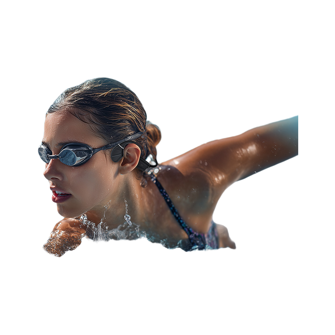 브리츠 BZ-BONE X9 완전방수 모든 스포츠 골전도 블루투스 이어폰(Britz BZ-BONE X9 Fully waterproof, all-sports bone conduction Bluetooth earphones) - 4