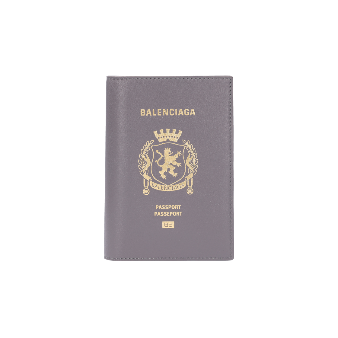 발렌시아가 787742 패스포트 홀더 카프스킨 그레이(Balenciaga 787742 Passport Holder in Gray Calfskin)