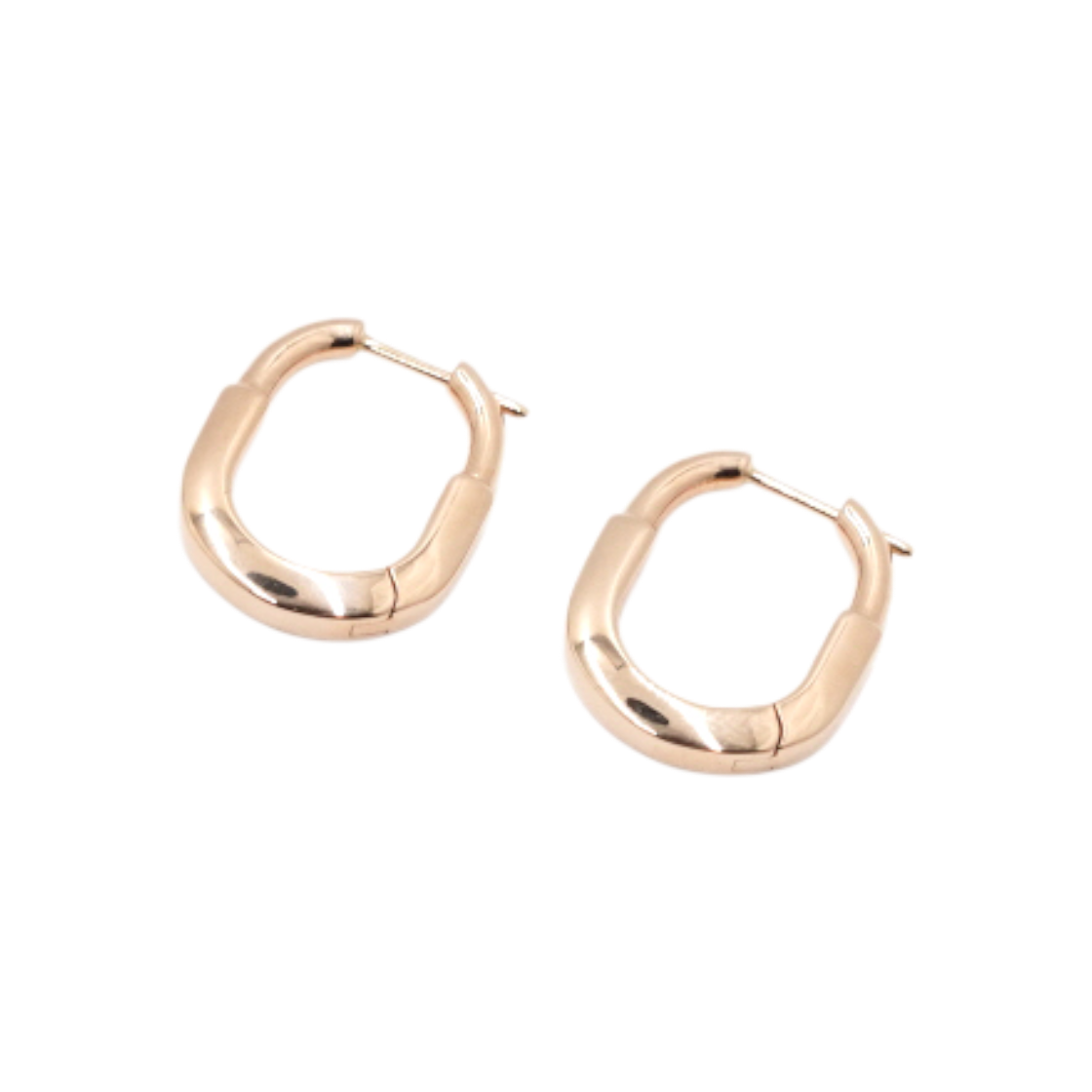 티파니 18K로즈골드 스몰 티파니락 여성 이어링(귀걸이)aa60668(Tiffany 18K Rose Gold Small Lock Earrings) - 1