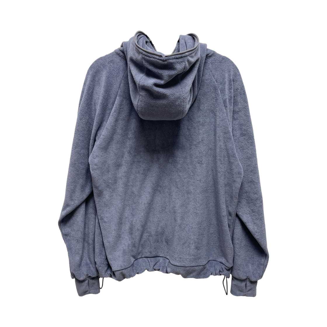 키아세 타월 풀 집업 후드 더스트 블루(Kiiace Towel Full-zip Hoodie Dust Blue) - 2