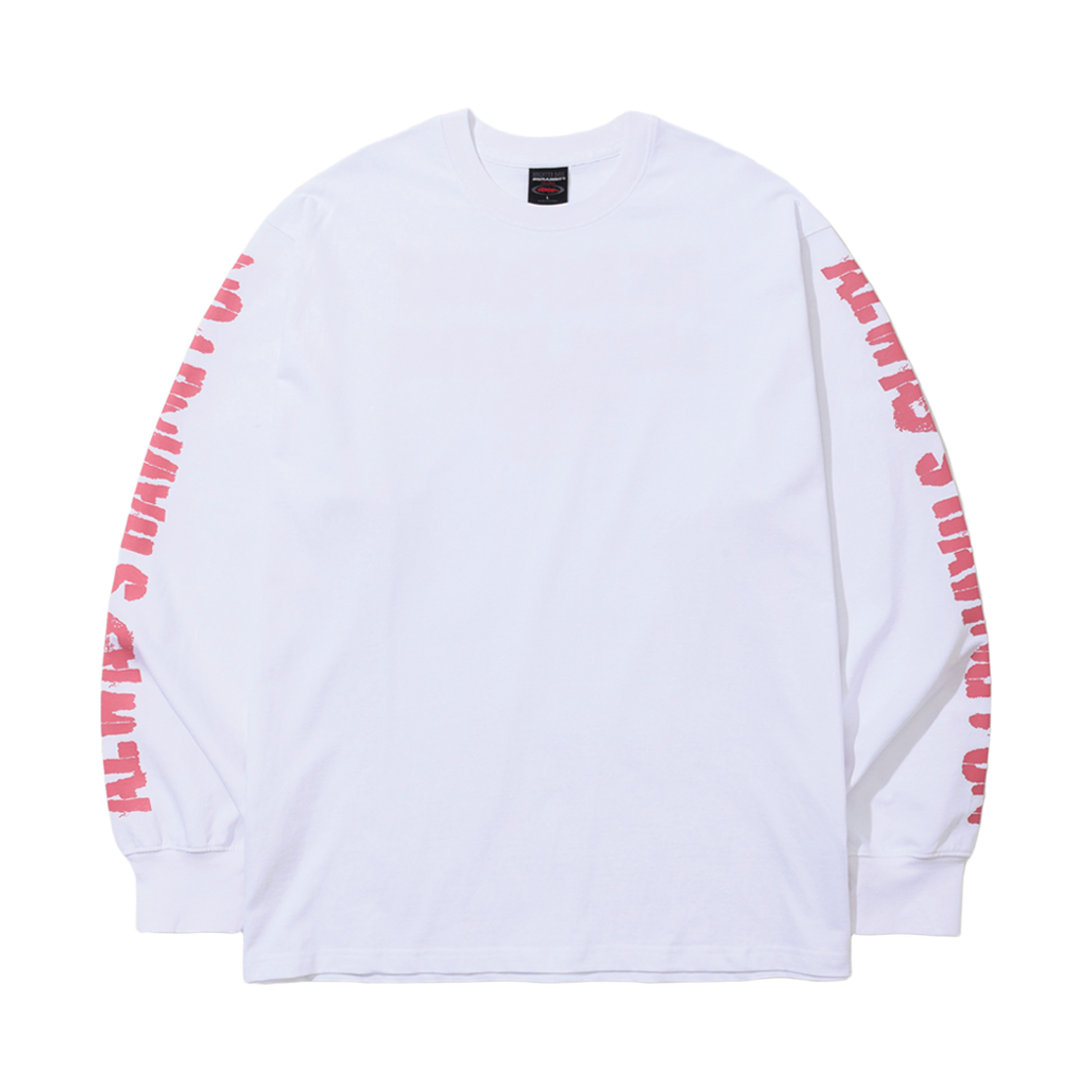 BSR2526FWBD058 Bsrabbit Awhf Back Print Long Sleeve White