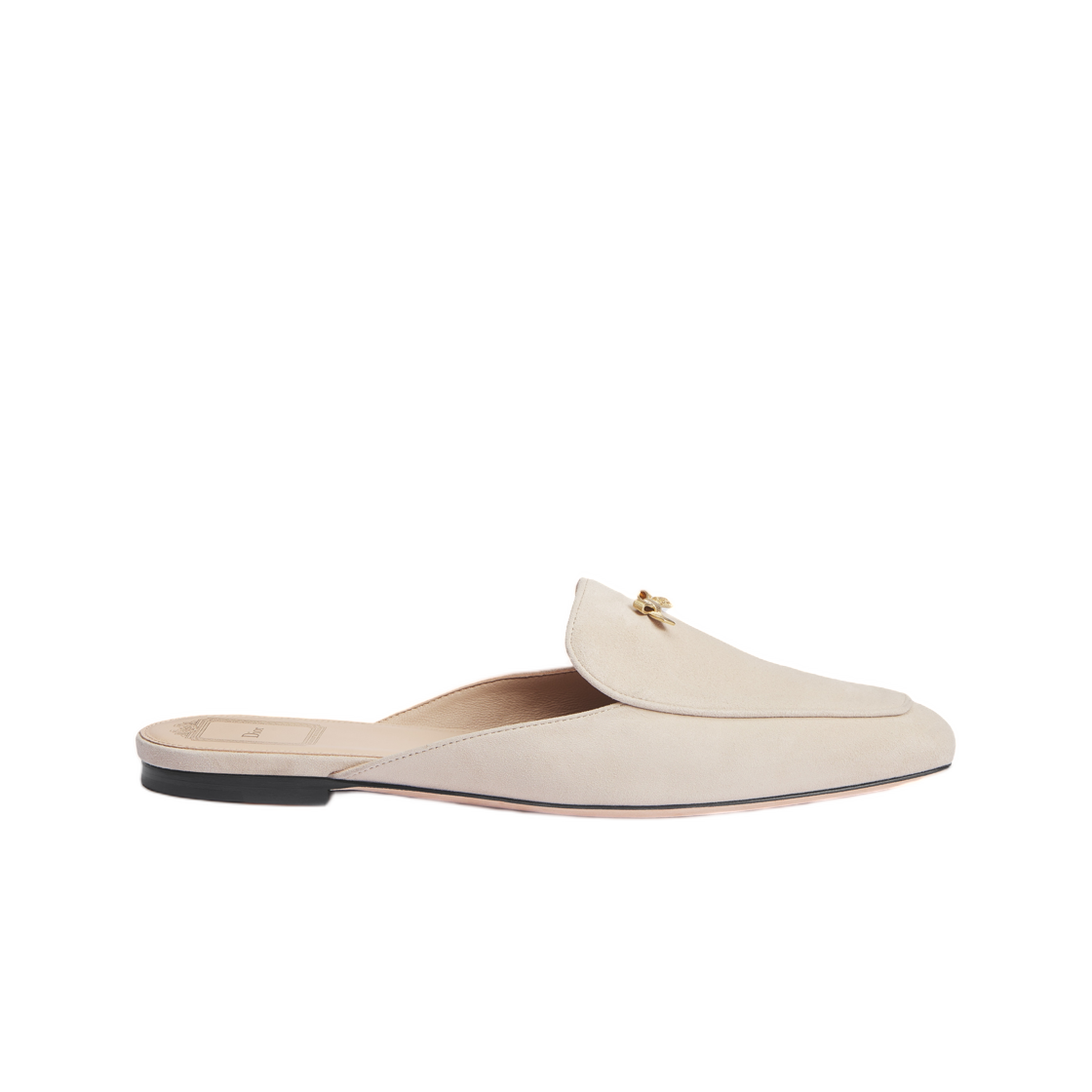 (W) 디올 오 베이비 보우 뮬 스웨이드 고트스킨 로프 베이지((W) Dior Oh Baby Bow Mule Suede Goatskin Rope Beige)