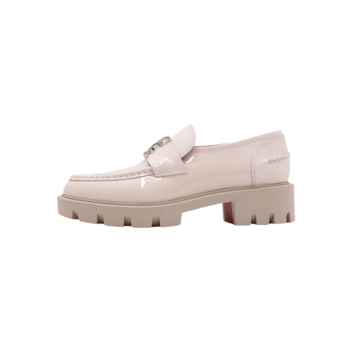 크리스찬 루부탱  CL 모그 러그 핑크 페이던트 여성 로퍼aa60535(Christian Louboutin CL MOG LUG Pink Patent Leather Loafers) - 1