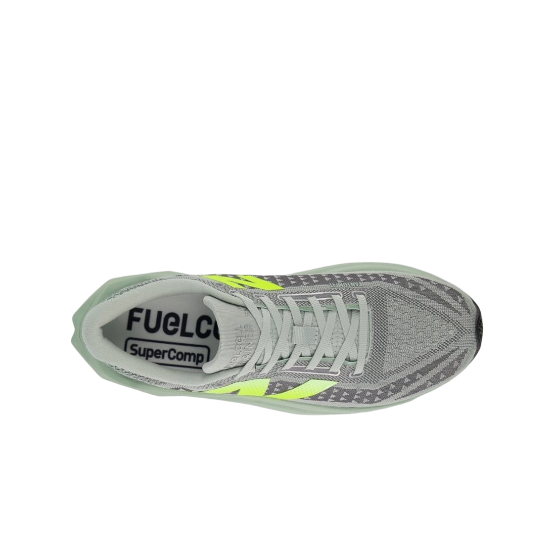 뉴발란스 퓨어셀 슈퍼컴프 트레이너 v3 모자이크 그린 론 스타 그레이 - 2E 와이드(New Balance FuelCell Supercomp Trainer v3 Mosaic Green Lone Star Grey - 2E Wide) - 2