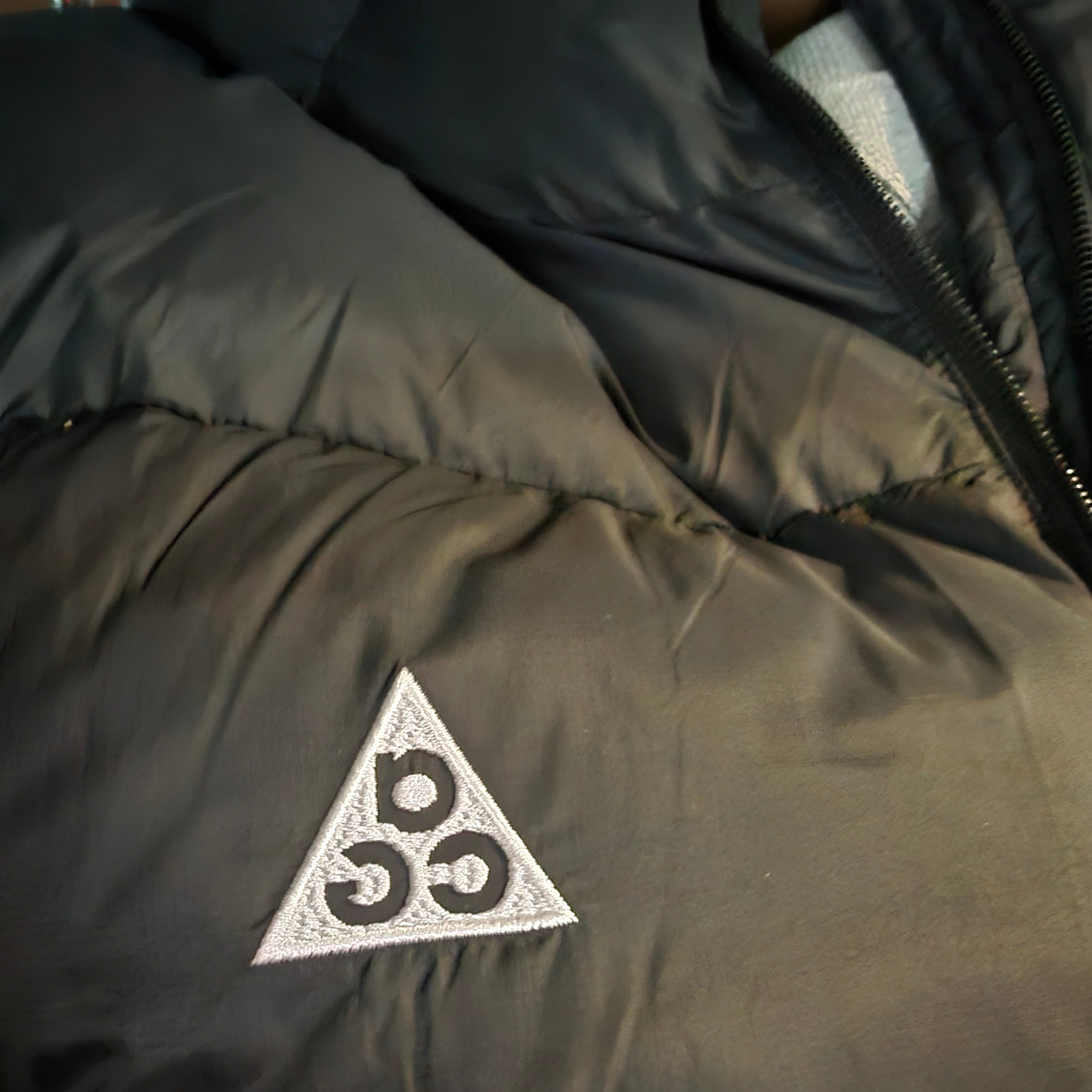 Nike ACG Therma-Fit ADV Lunar Lake Loose Hooded Jacket Black Summit White - Asia 착용 스타일