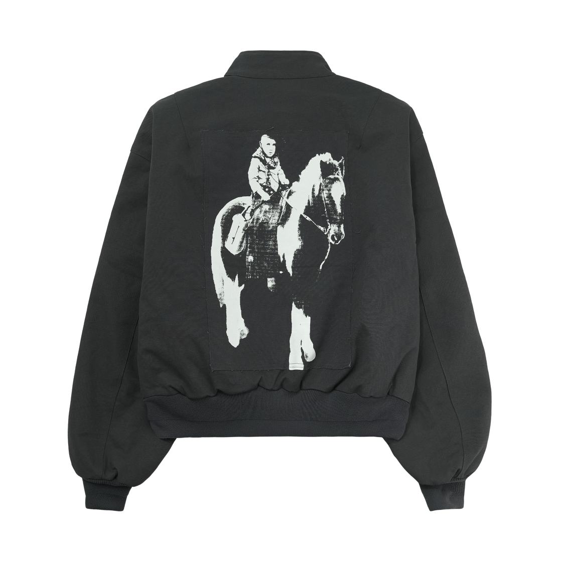 엠제이디 카우보이 캔버스 해링턴 자켓 차콜(MJD Cowboy Canvas Harrington Jacket Charcoal)