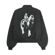 MJD Cowboy Canvas Harrington Jacket Charcoal