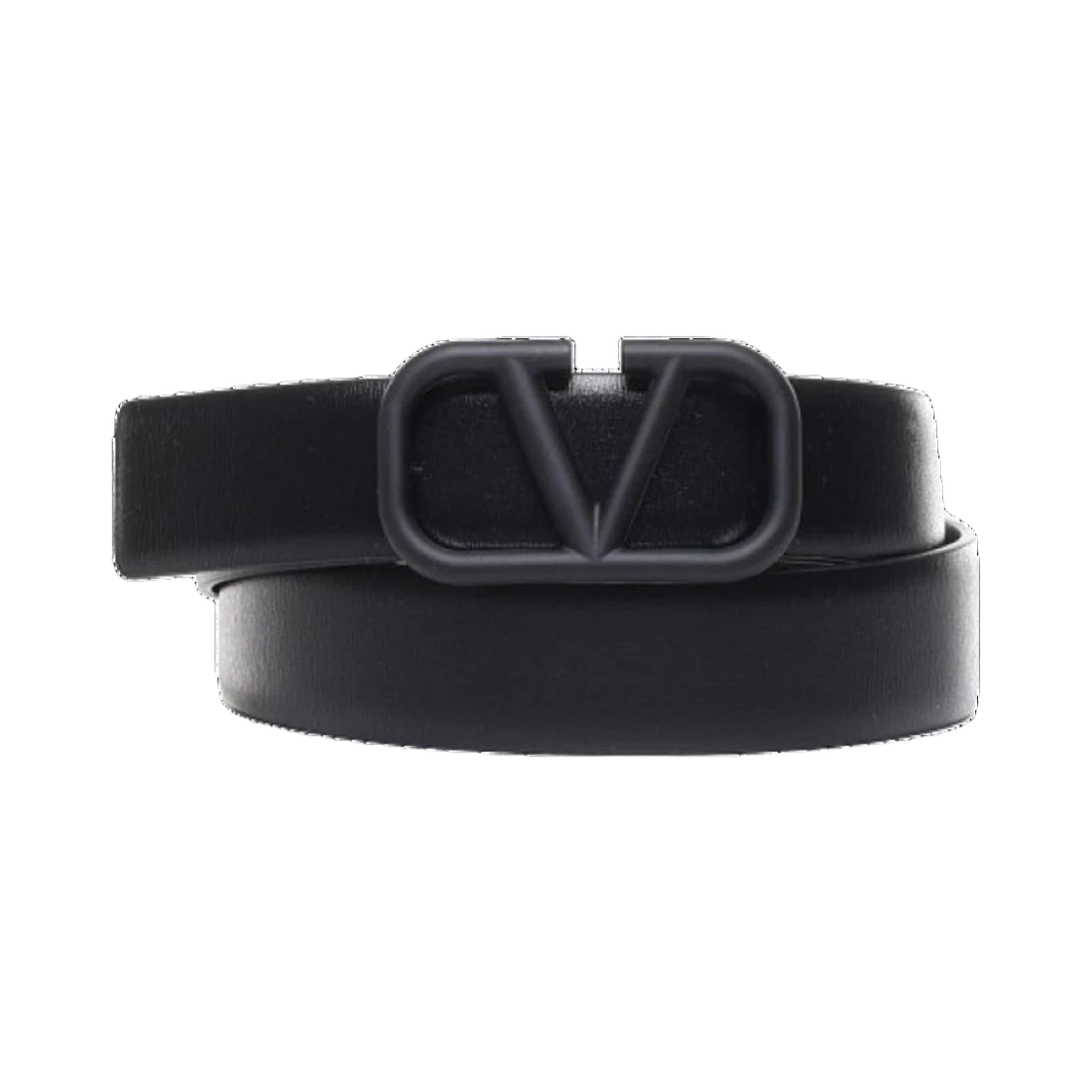 6Y2T0Q90 WQG 0NO 25S [15% 쿠폰] Valentino Vlogo Signature Leather Belt Black