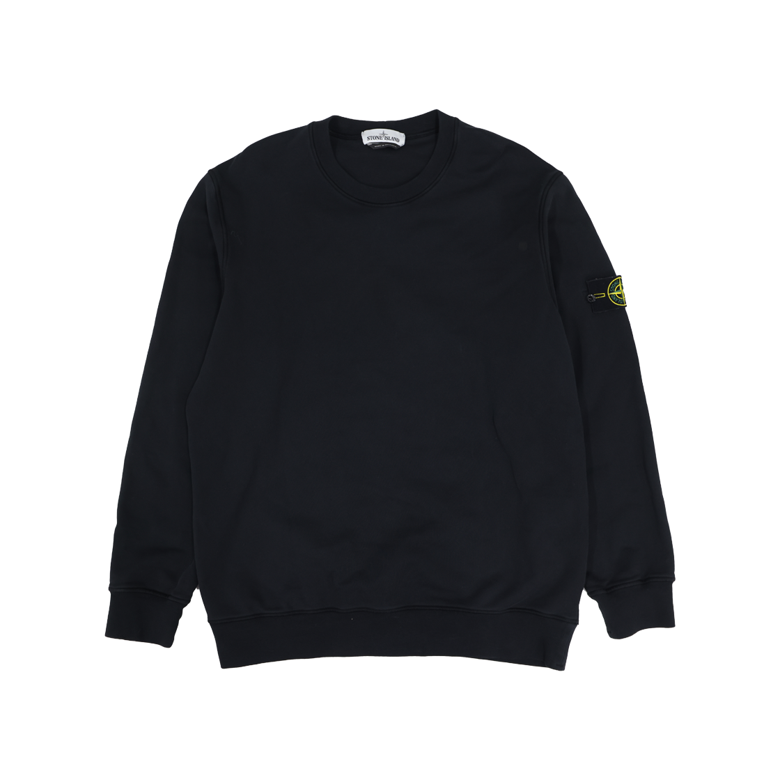 ITNHOBRD86G4 Stone Island 741563051 Patch Sweatshirt - Black Cotton