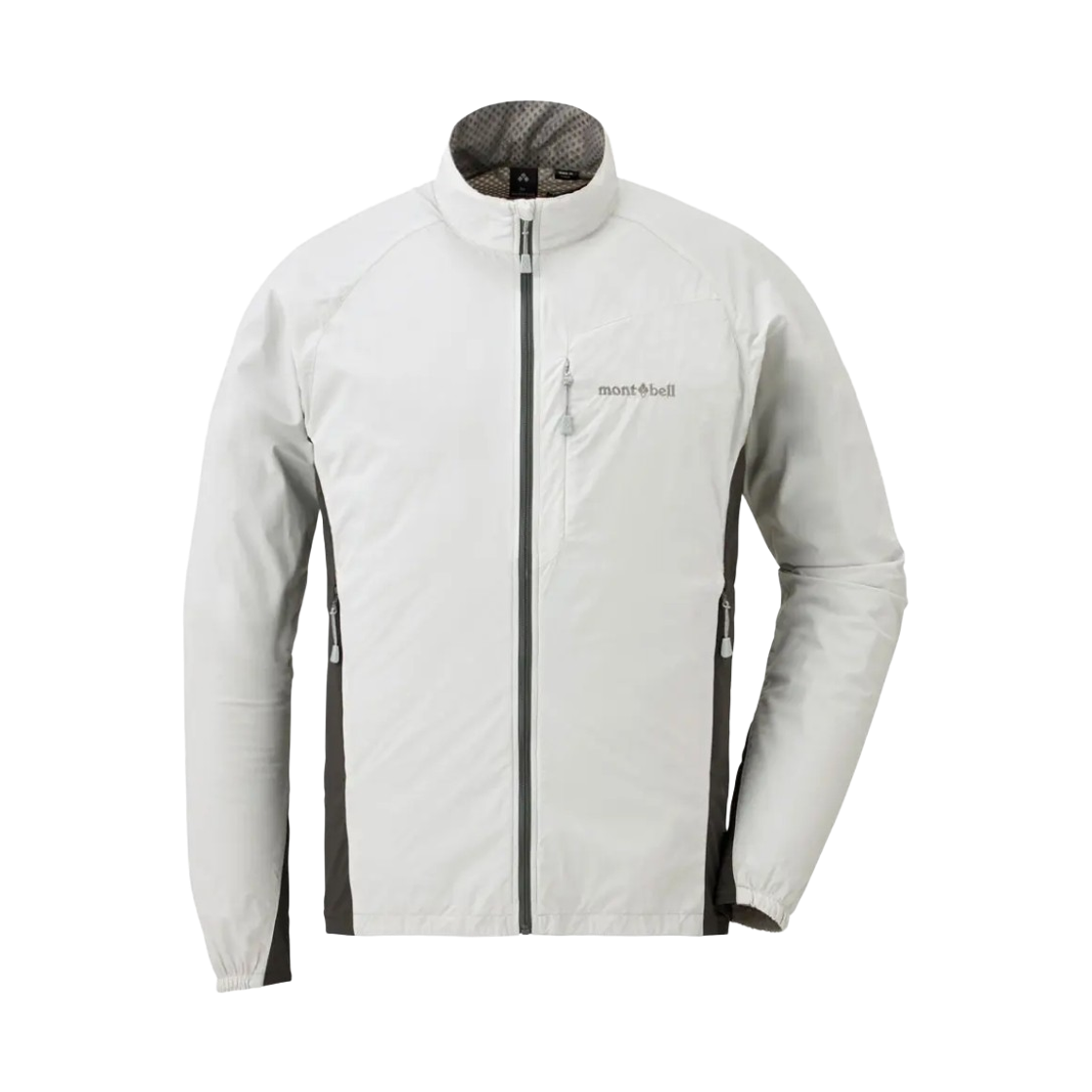 1106714 Montbell Light Shell Jacket Light Gray