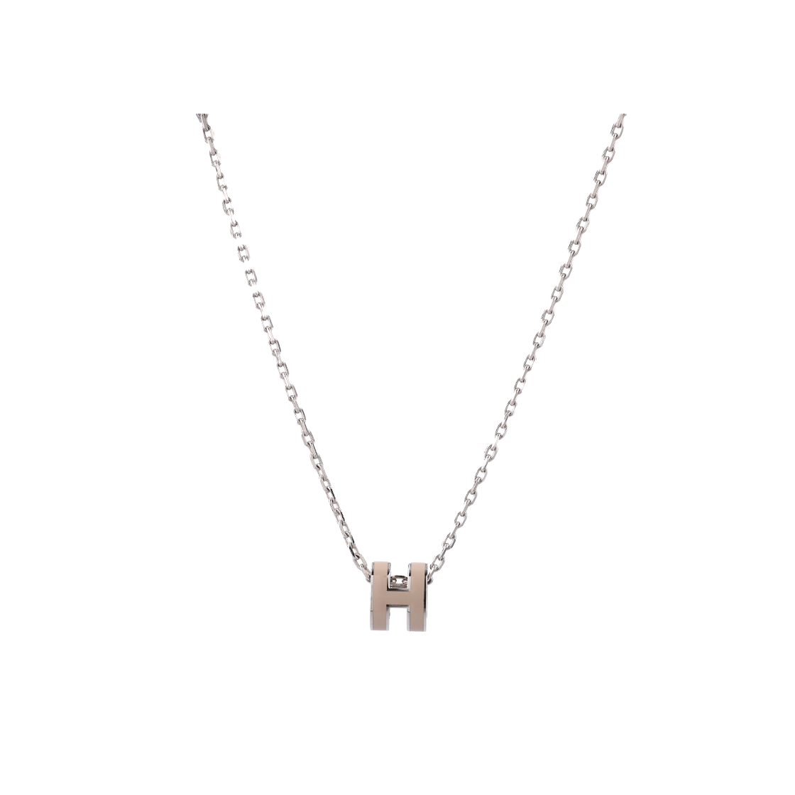 IT5DL82APS26 Hermes H147992FP Mini Pop H Pendant in Palladium