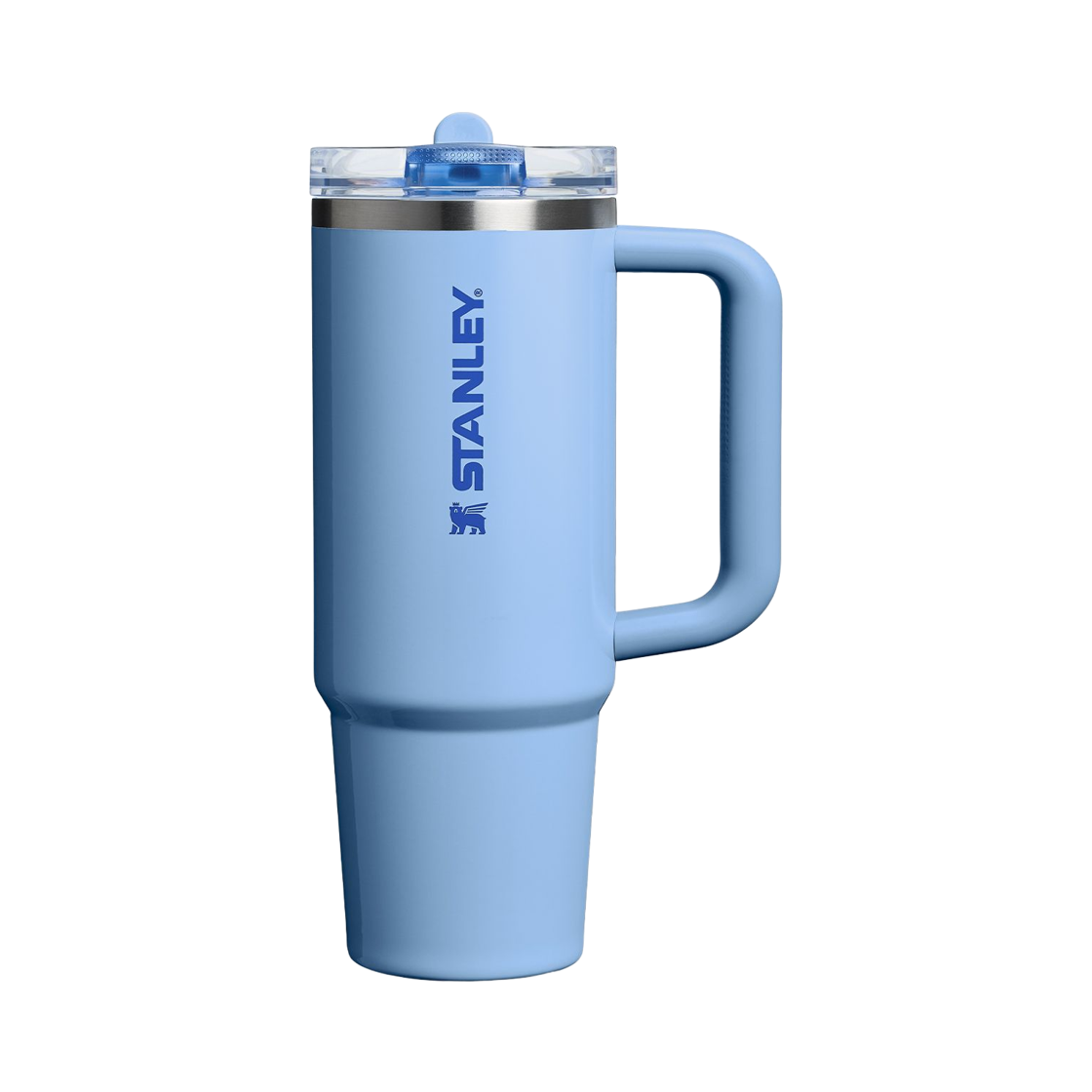 스탠리 더 퀜처 프로투어 플립 스트로우 텀블러 887ml 콘플라워 블루 글로스(Stanley The Quencher Protour Flip Straw Tumbler 887ml Cornflower Blue Gloss)