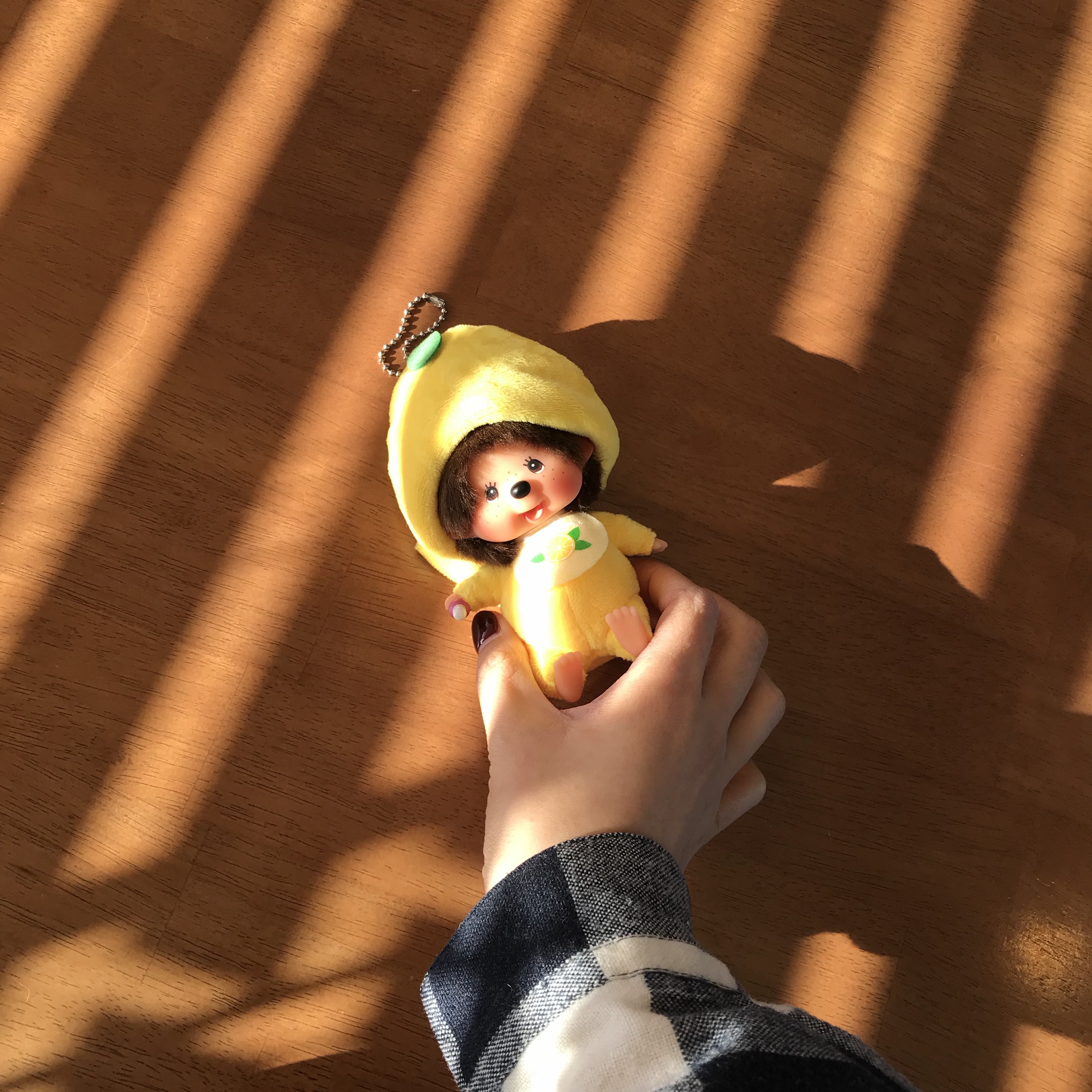 Monchhichi MMF Lemon Big head  SS K/C Boy 착용 스타일 - 3