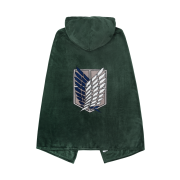 Frank Burger × Attack On Titan Scouting Legion Cloak Blanket