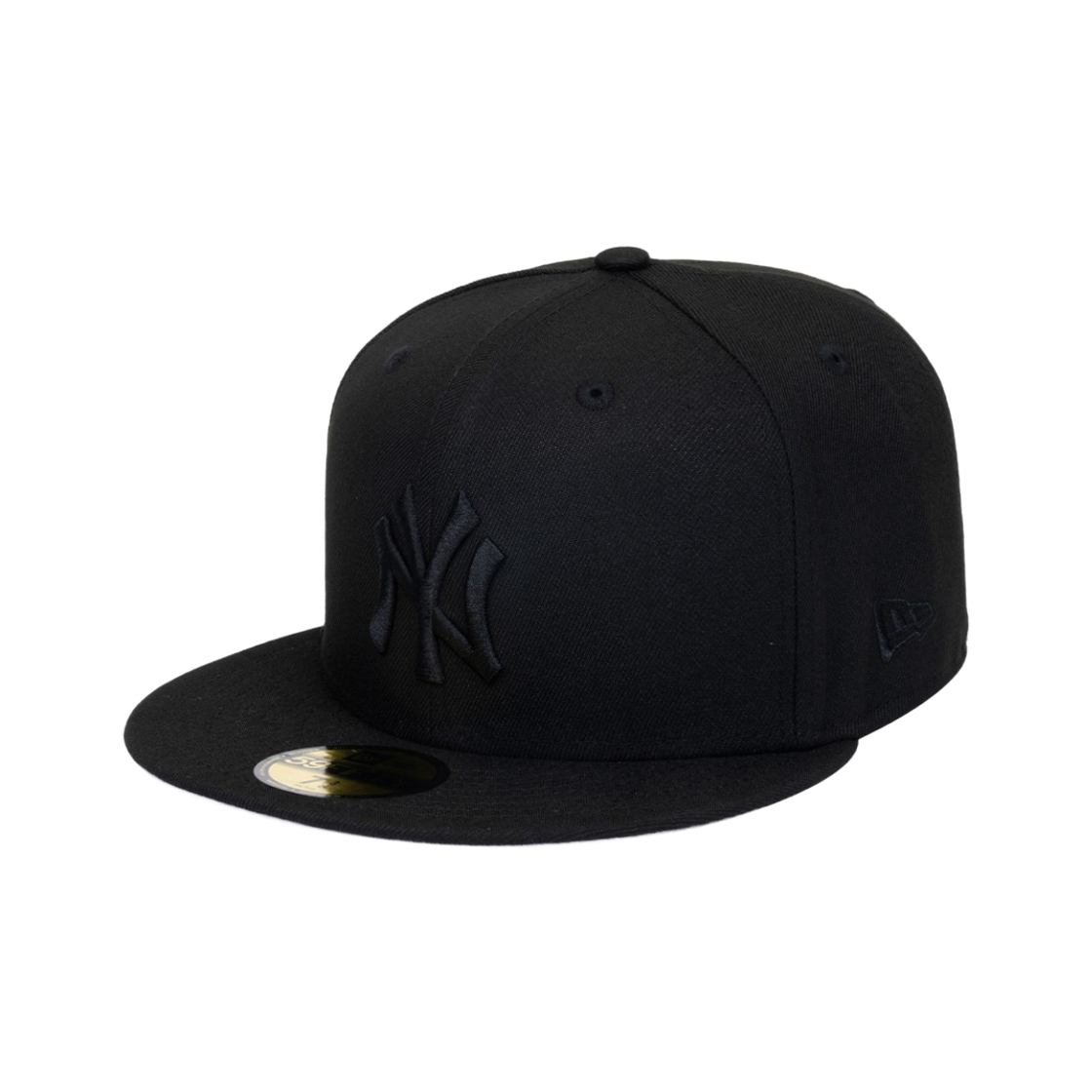 뉴에라 MLB 뉴욕 양키스 베이직 59피프티 피티드 캡 블랙(New Era MLB New York Yankees Basic 59Fifty Fitted Cap Black)