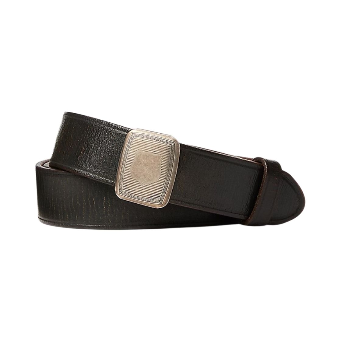 더블알엘 레더 벨트 RRL 블랙(Double RL Leather Belt RRL Black)