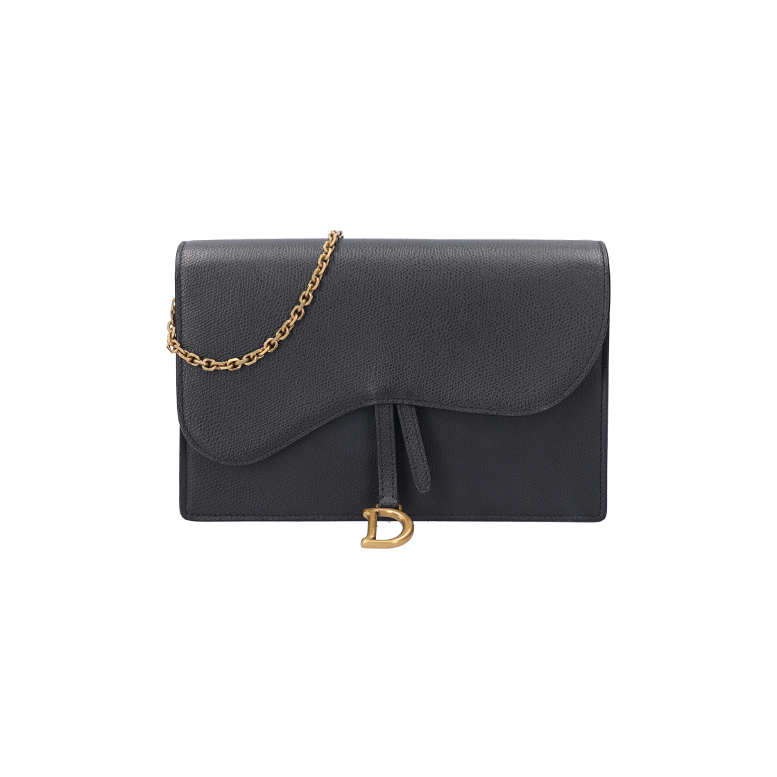 디올 S5620CWVG 새들백 카프스킨 블랙(Dior S5620CWVG Saddle Bag in Black Calfskin) - 1