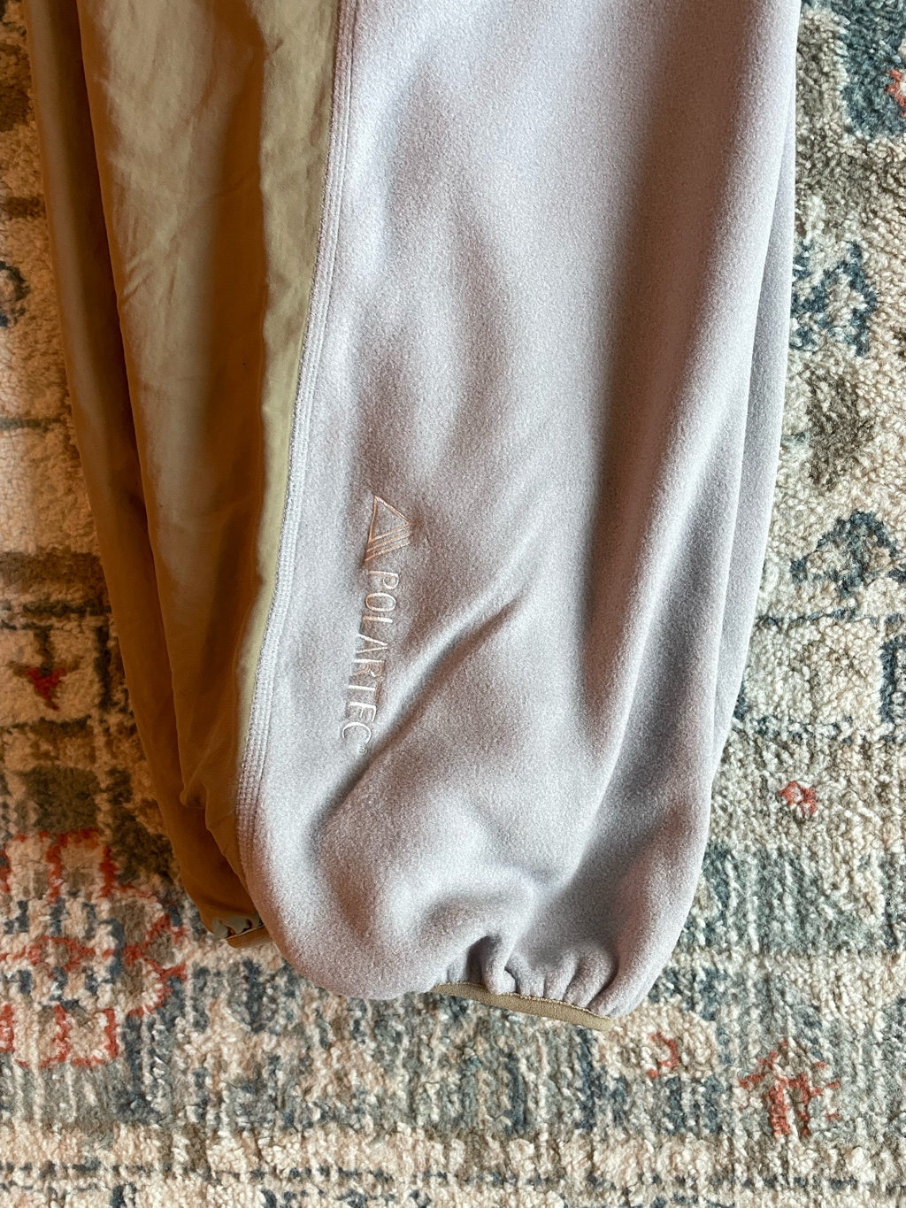 Nike ACG Wolf Tree Plus Fleece Pants College Grey Parachute Beige - Asia 착용 스타일 - 8