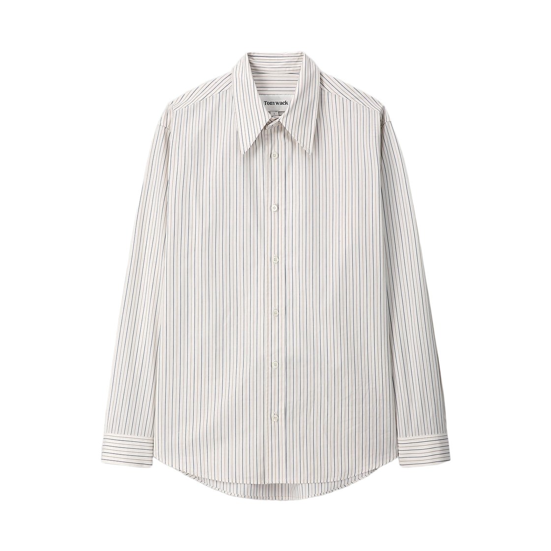 토니웩 브러쉬드 코튼 멀티 스트라이프 셔츠 에크루 멀티 스트라이프(Tonywack Brushed Cotton Multi Stripe Shirt Ecru Multi Stripe)