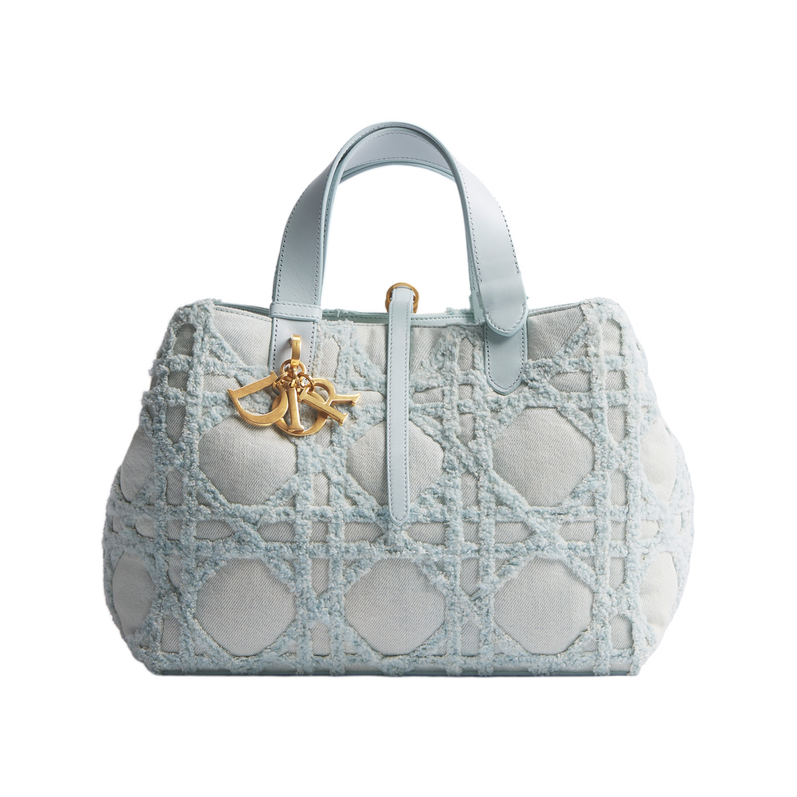 디올 뚜주흐 미디움 백 까나쥬 데님 블루(Dior Toujours Medium Bag Cannage Denim Blue) - 1