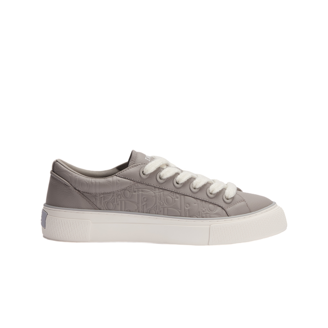 3SN303ZAY-H836 Dior B33 Spin Sneakers Grained Calfskin & Dior Gravity Leather Trianon Gray