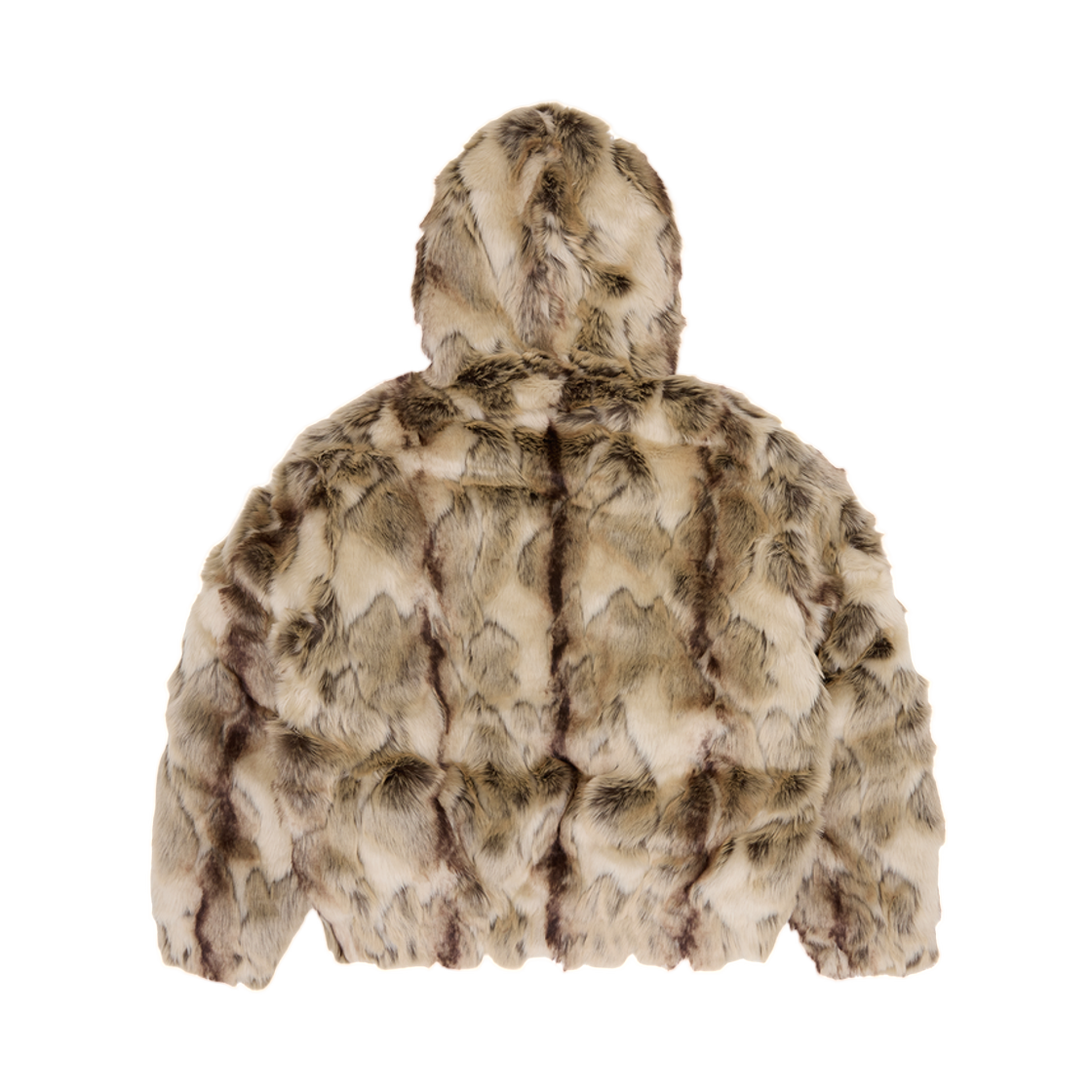 코르테이즈 펠트 후드 퍼 자켓 펀(Corteiz Pelt Hooded Fur Jacket Fawn) - 2