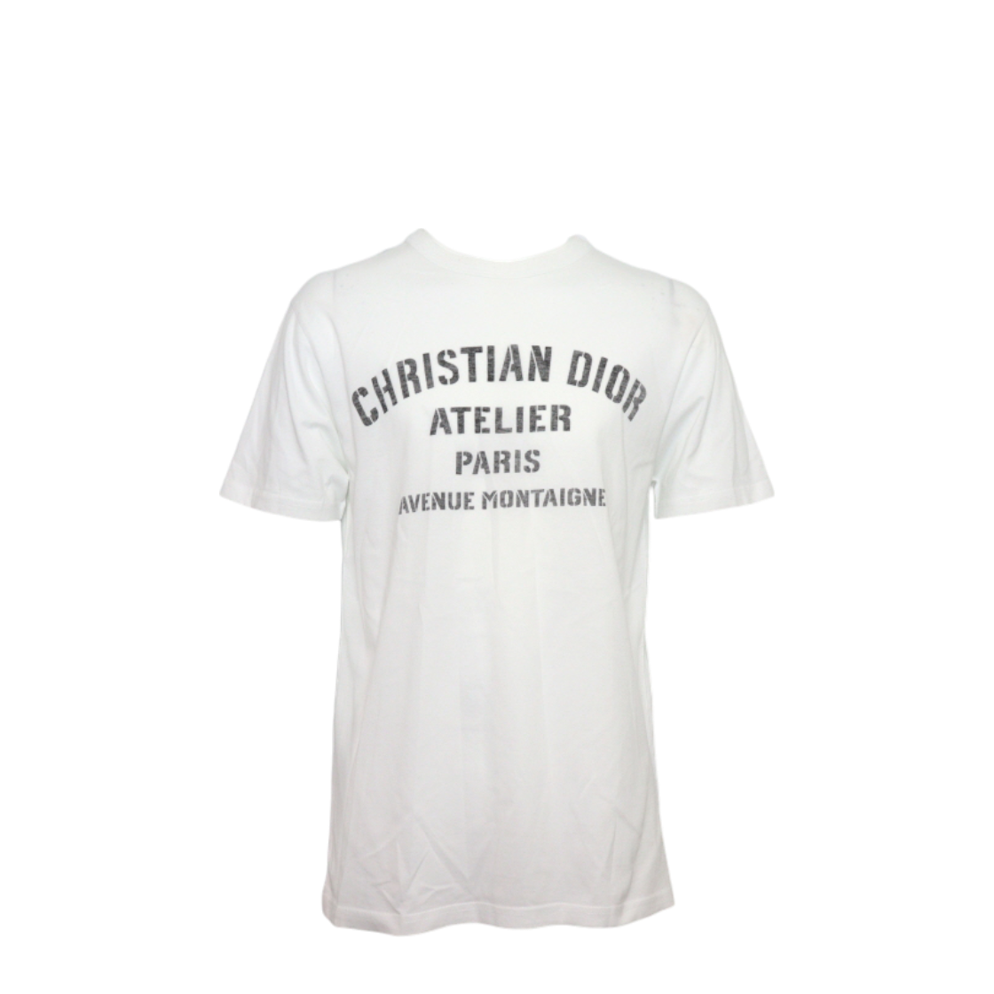 ITQP4LTH5757 Dior Atelier Logo Cotton White Unisex T-Shirt