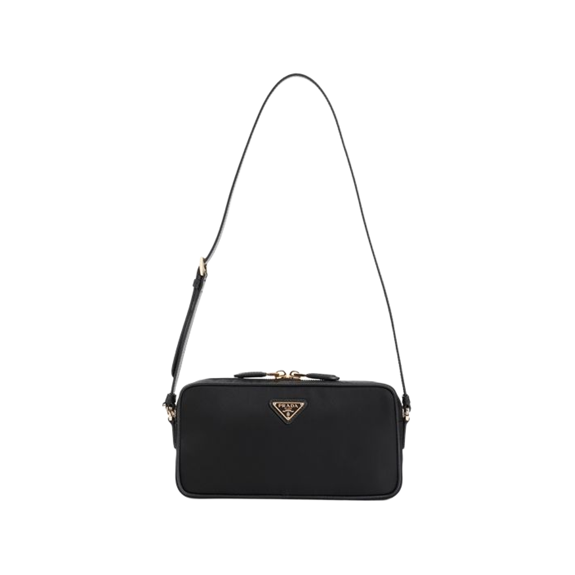 프라다 리나일론 숄더백 블랙(Prada Re-Nylon Shoulder Bag Black)