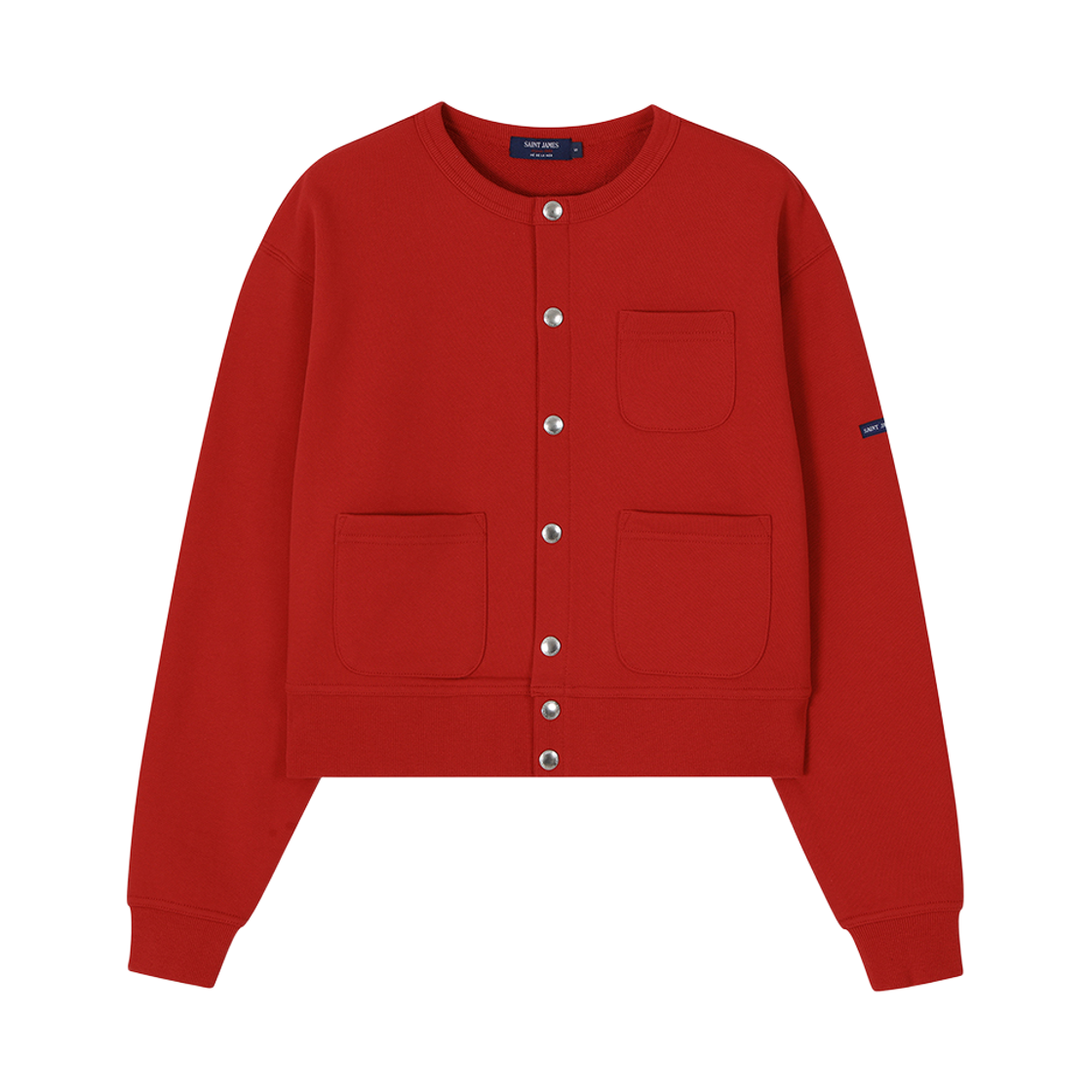 세인트 제임스 봉봉 가디건 레드(Saint James Bon Bon Cardigan RED) - 1