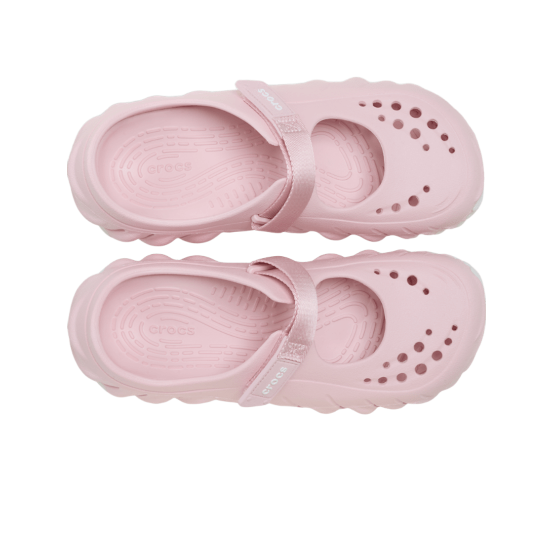 (W) 크록스 에코 메리 제인 클로그 코튼 캔디((W) Crocs Echo Mary Jane Clog Cotton Candy) - 2