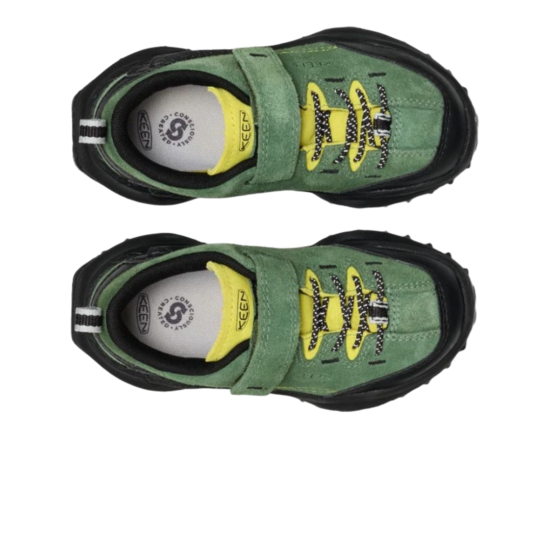 (키즈) 킨 재스퍼 자이오닉 스니커즈 브론즈 그린 이브닝 프림로즈((Kids) Keen Jasper Zionic Sneakers Bronze Green Evening Primrose) - 2