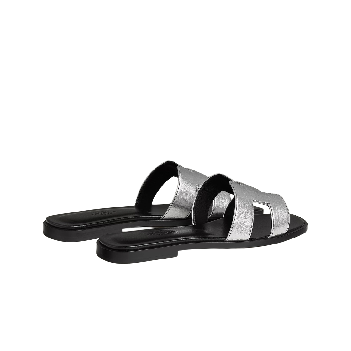 (W) 에르메스 오란 샌들 고트스킨 & 그리 아젠트((W) Hermes Oran Sandal Goatskin & Gris Argente) - 2