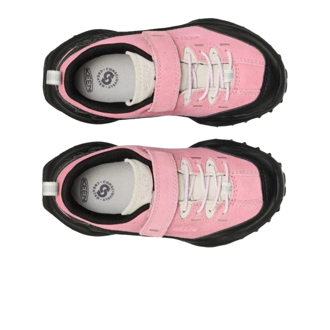 (키즈) 킨 재스퍼 자이오닉 스니커즈 캐시미어 로즈 기글 핑크((Kids) Keen Jasper Zionic Sneakers Cashmere Rose Giggle Pink) - 2