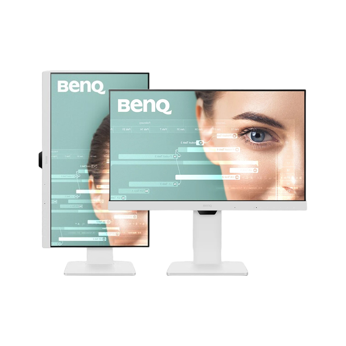 벤큐 GW2486TC 아이케어 무결점 C타입 가정용 사무용 화이트 모니터(BenQ GW2486TC eye care flawless C type for home office white monitor)