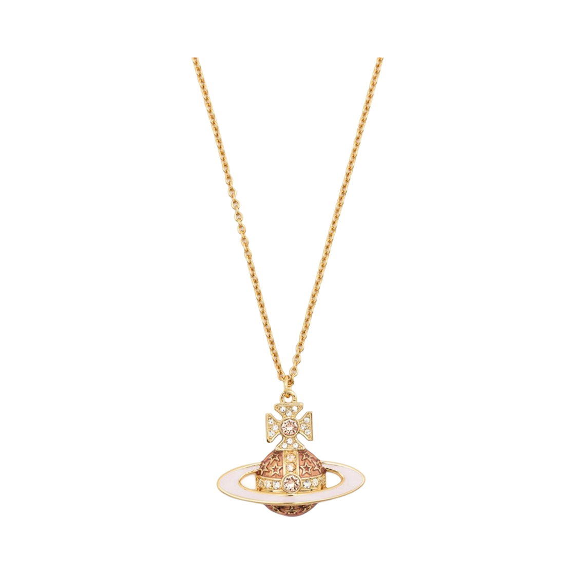 630203AO-02R619 (W) Vivienne Westwood Roxanne Pendant Gold
