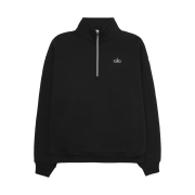 Alo Yoga Accolade 1/4 Zip Pullover Black