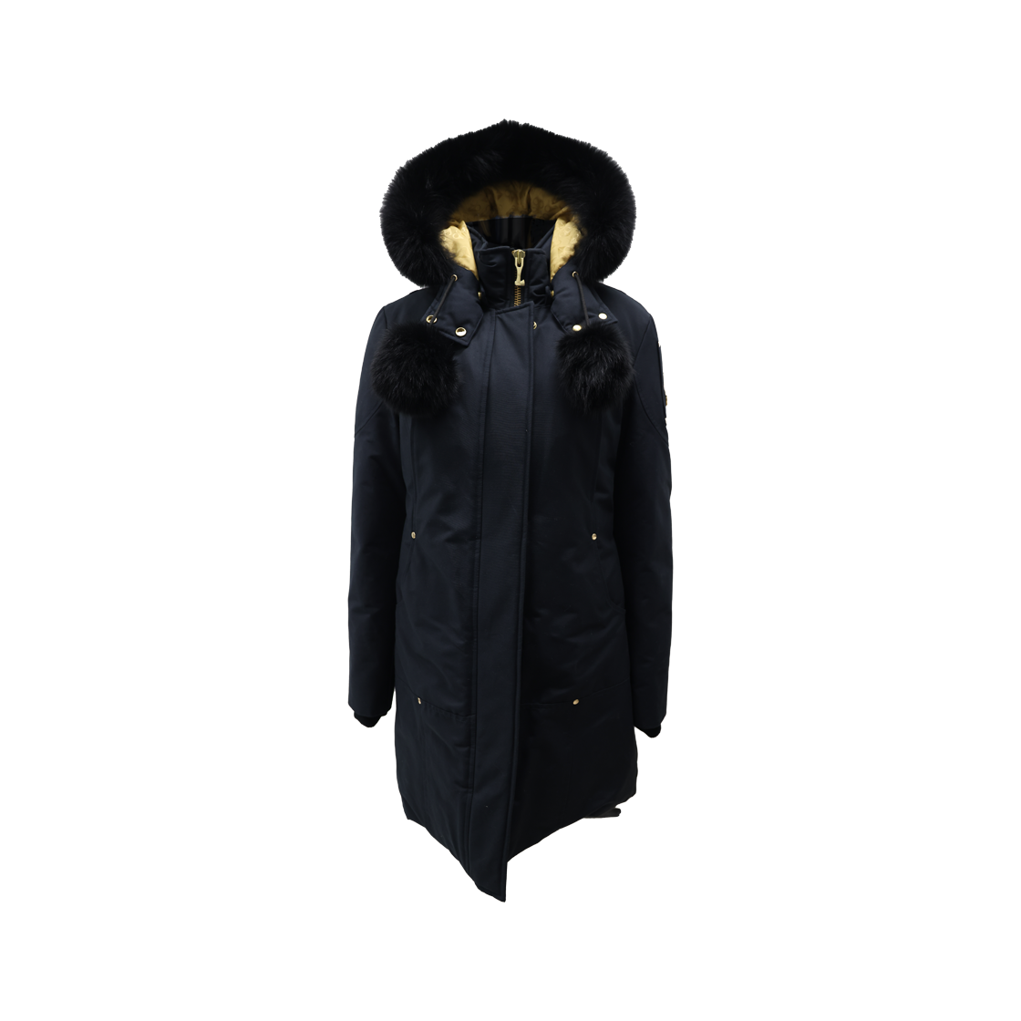 ITQHB4IK3968 Moose Knuckles M39LP203G Long Parka - Black