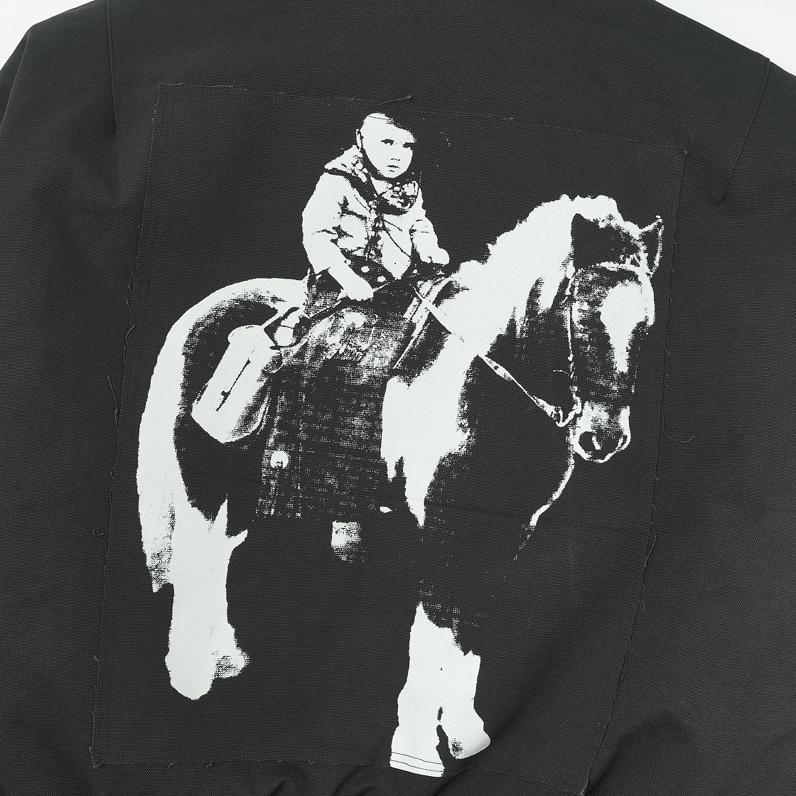 엠제이디 카우보이 캔버스 해링턴 자켓 차콜(MJD Cowboy Canvas Harrington Jacket Charcoal) - 3