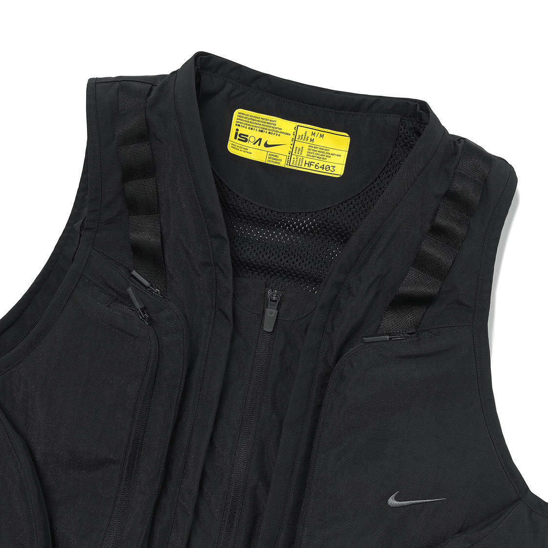 나이키 ISPA 모듈러 베스트 블랙 아이언 그레이 - 아시아(Nike ISPA Modular Vest Black Iron Grey - Asia) - 5
