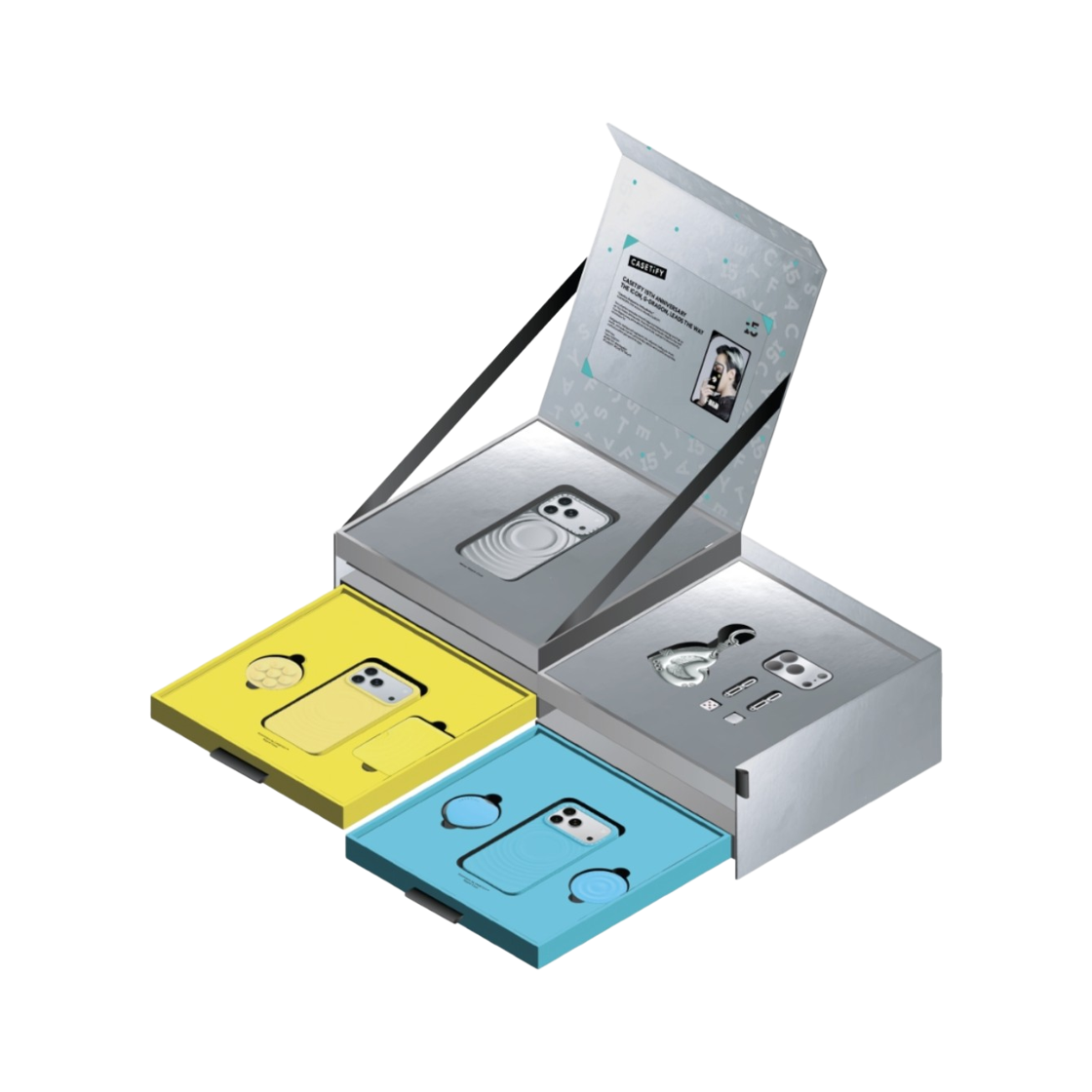 케이스티파이 x 지드래곤 아이폰 번들 박스 세트(Casetify x G-DRAGON iPhone Bundle Box Set) - 1