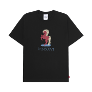 IAB Studio Red Horse T-Shirt Black