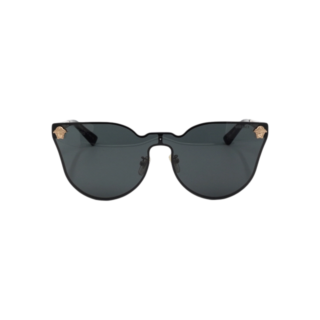 베르사체 VE2120 블랙 금장 메두사 로고 여성 선글라스aa60540(Versace VE2120 Black Gold Medusa Logo Women's Sunglasses)