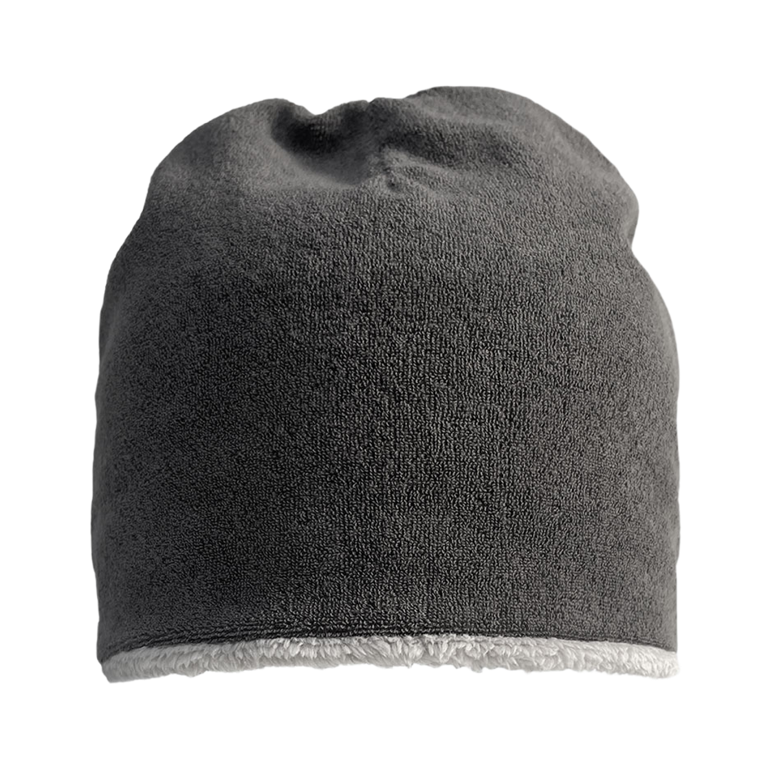 키아세 리버시블 타월 비니 챠콜(Kiiace Reversible Towel Beanie Charcoal)
