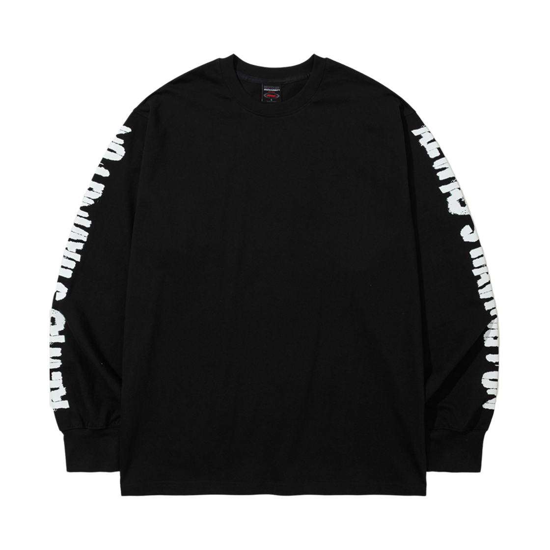 BSR2526FWBD059 Bsrabbit Awhf Back Print Long Sleeve Black